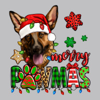 Merry Pawmas Christmas German Shepherd Long Sleeve Tee | Teevron