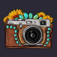 Sunflower Gemstone Vintage Camera Vintage Tee | Teevron