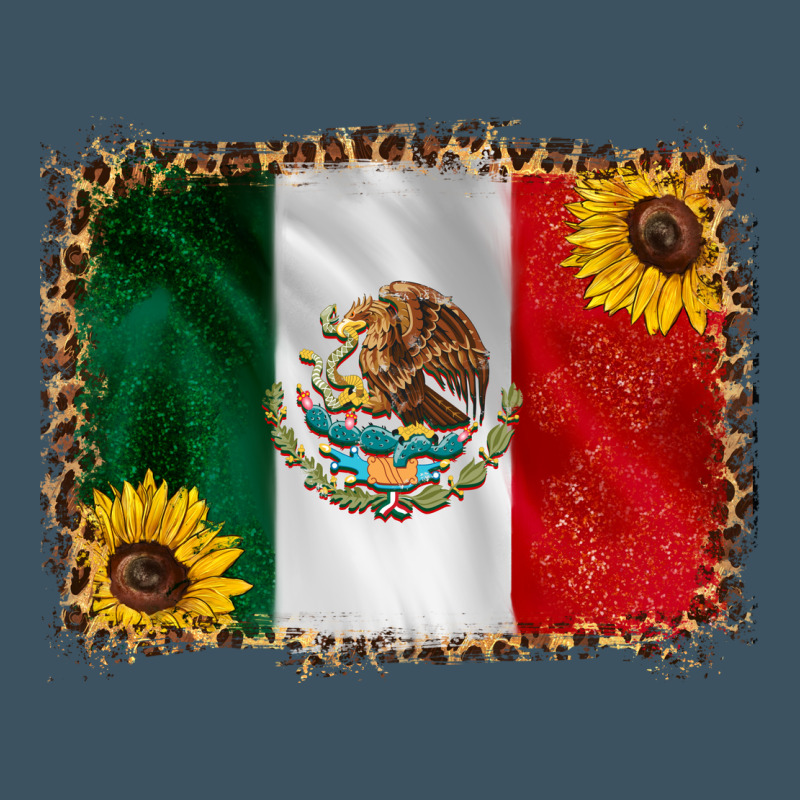 Mexico Flag Background Urban Heavy Tee by HRA Design Shop | Teevron