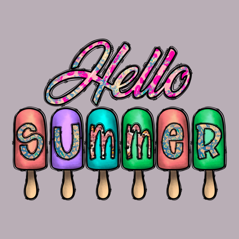 Hello Summer Vintage Tee by CowhideDigitalArt | Teevron