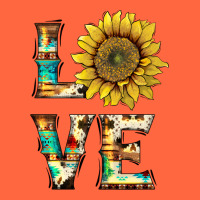 Western Love With Sunflower Premium Hoodie | Teevron
