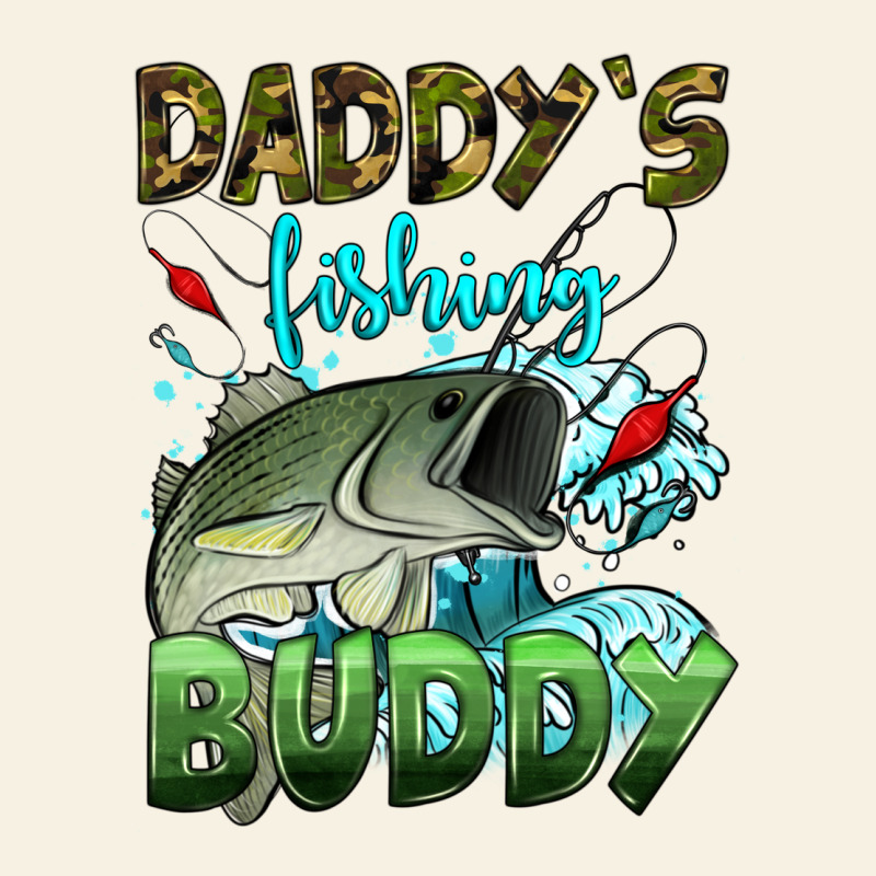 Daddy's Fishing Buddy Vintage Tee by HRA Design Shop | Teevron