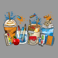 Art Teacher Coffee Cups Vintage Hoodie | Teevron