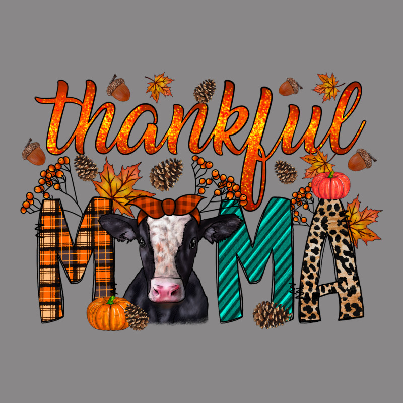 Thankful Mama Holstein Cow Vintage Tee by RacoonDesign | Teevron