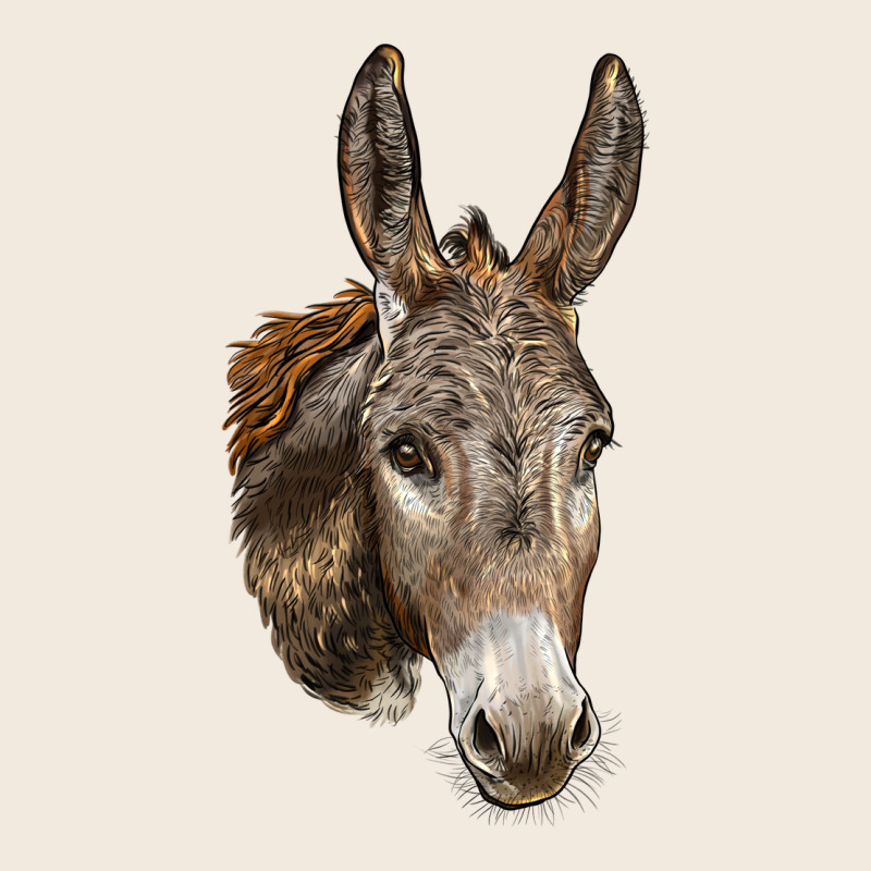 Andalusian Donkey Face Zipper Hoodie by LillyAllenDesigns | Teevron