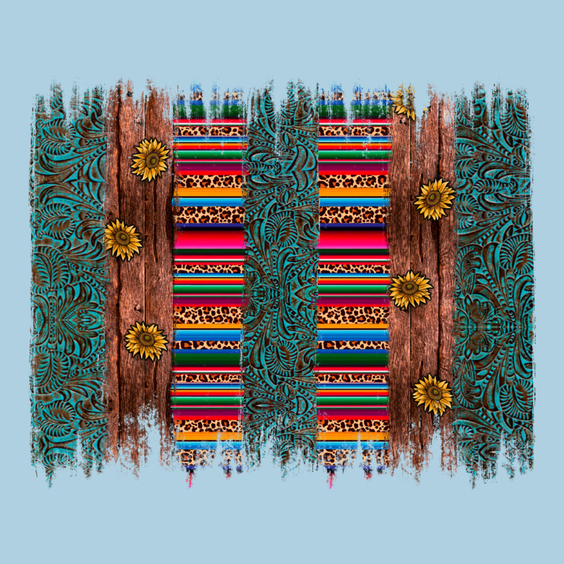 Sunflower Serape Brush Stroke Premium Hoodie by Artiststas | Teevron