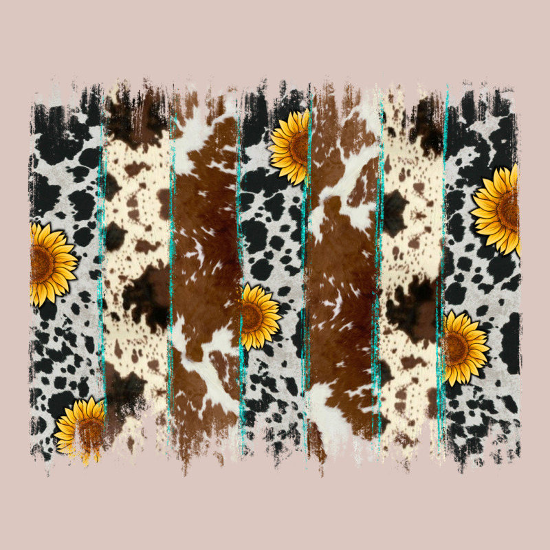 Sunflower Cowhide Brush Stroke Premium Hoodie by Artiststas | Teevron