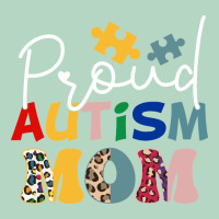 Proud Autism Mom Leopard Pattern Design Autism Awa Classic Tee | Teevron