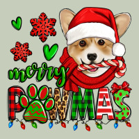 Merry Pawmas Christmas Corgi Long Sleeve Tee | Teevron