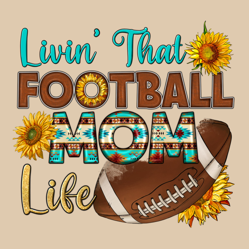 Livin' That Football Mom Life Heavyweight Sweatshirt by HRA Design Shop | Teevron