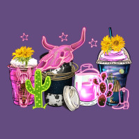 Neon Western Coffee Cups Vintage Hoodie | Teevron