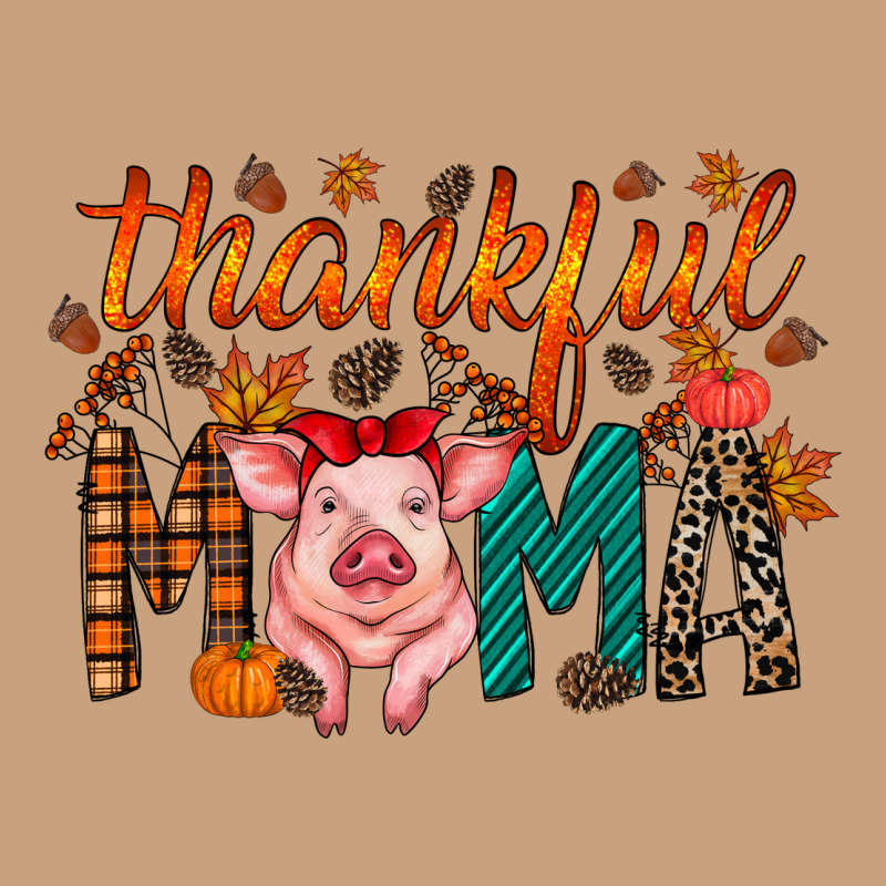 Thankful Mama Pig Vintage Tee by RacoonDesign | Teevron