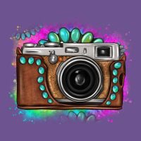 Tie Dye Gemstone Vintage Camera Vintage Tee | Teevron