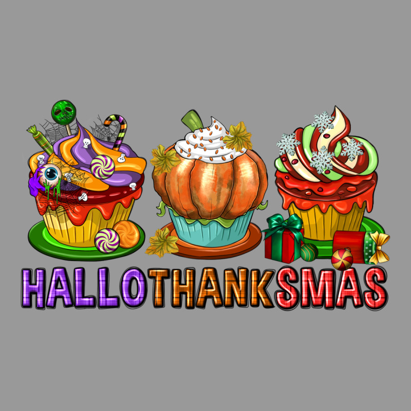 Hallothanksmas Cupcakes Vintage Hoodie by texasbilliewilder | Teevron