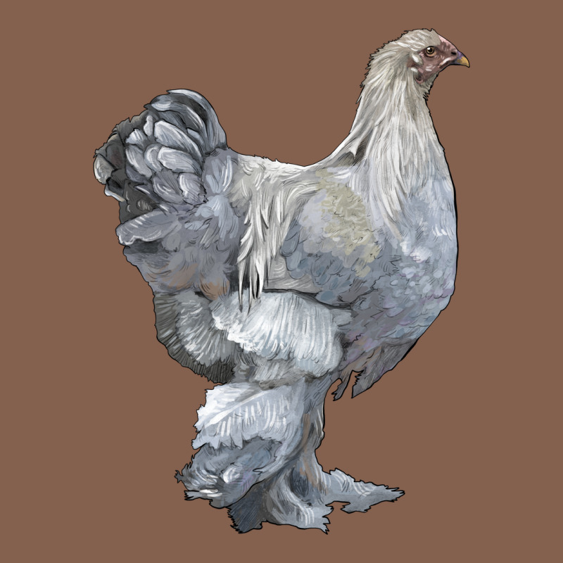 Brahma Chicken Zipper Hoodie by LillyAllenDesigns | Teevron