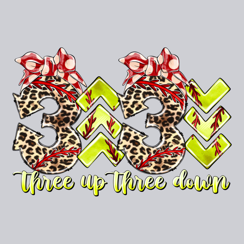 Three Up Theree Down Softball Heavyweight Sweatshirt by RacoonDesign | Teevron