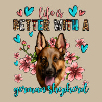 Life Is Better With A German Shepherd Long Sleeve Tee | Teevron