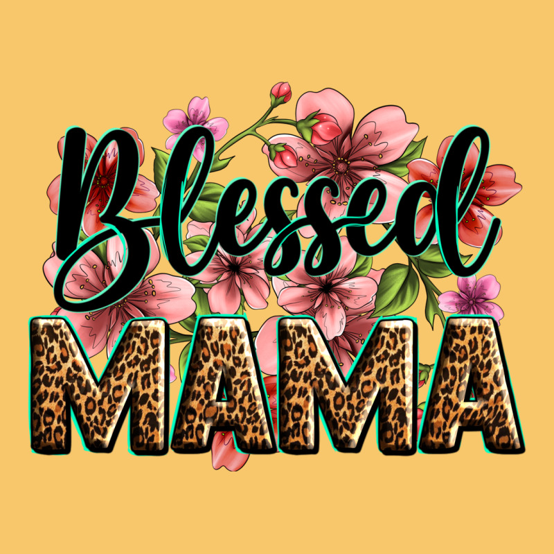 Flowers Blessed Mama Vintage Hoodie by Zillion Design Studio | Teevron