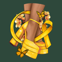 Childhood Cancer Diva Yellow Ribbon Zipper Hoodie | Teevron