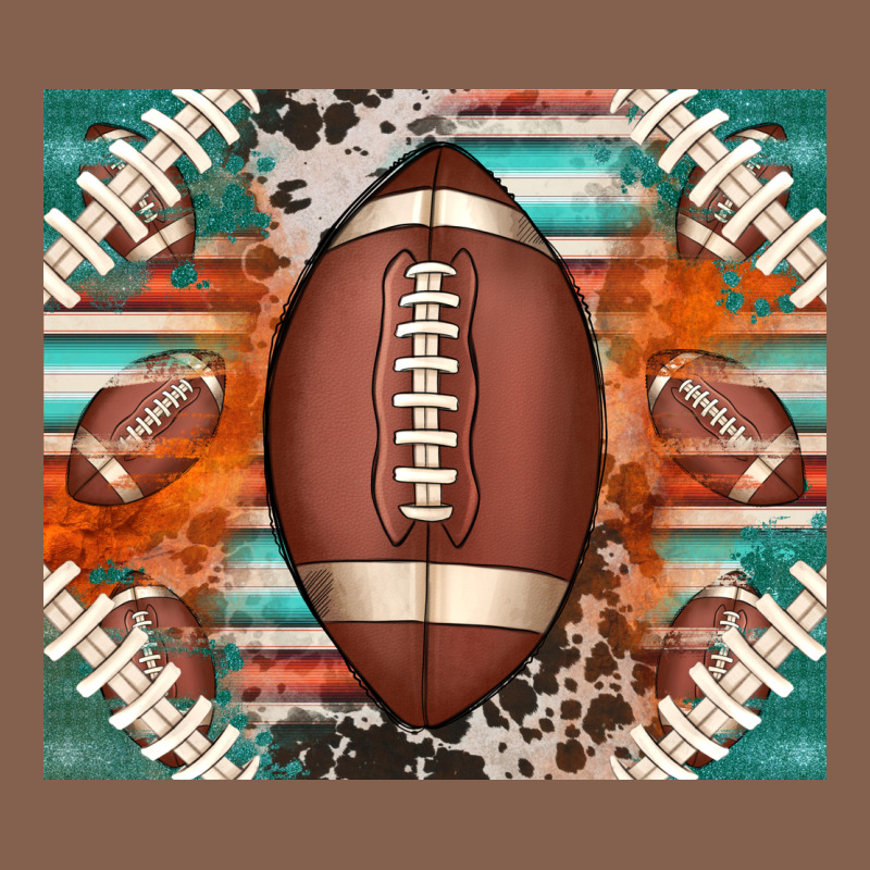 American Football Serape Glittertumbler Zipper Hoodie by Jasminsmagicworld | Teevron