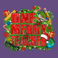 One Merry Teacher Vintage Hoodie | Teevron