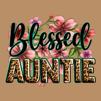 Flowers Blessed Auntie Vintage Hoodie | Teevron