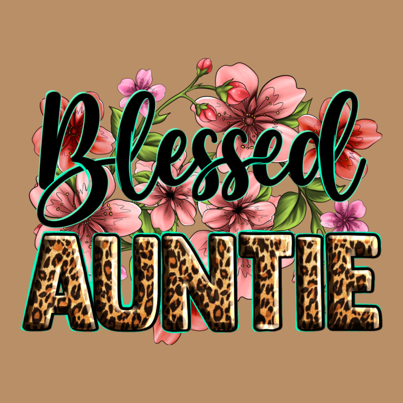 Flowers Blessed Auntie Vintage Hoodie by Zillion Design Studio | Teevron