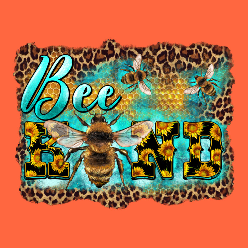 Bee Kind With Sunflower And Leopard Background Premium Hoodie by Artiststas | Teevron
