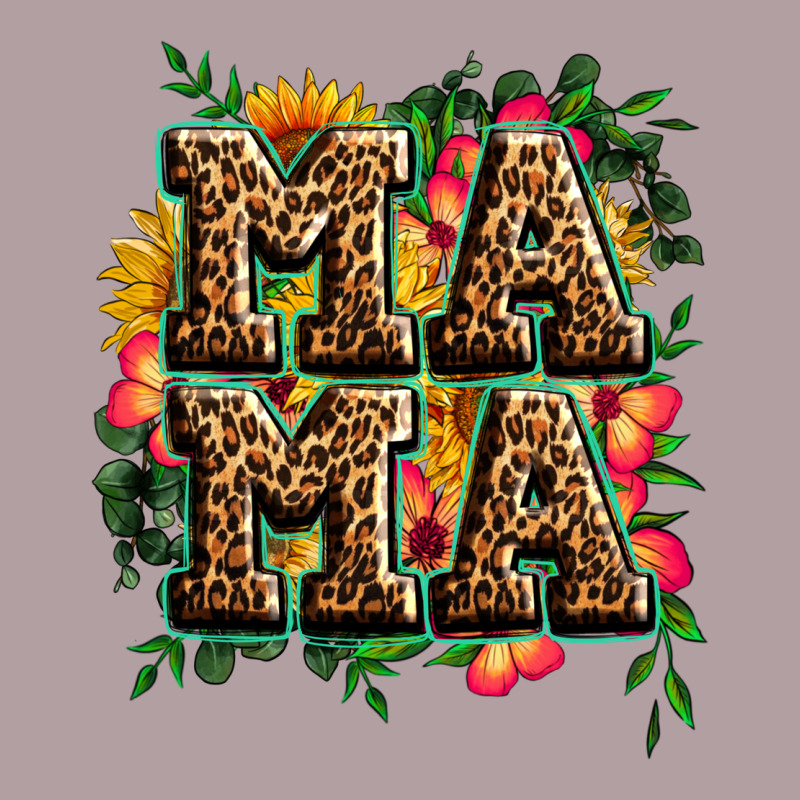 Floral Leopard Mama Vintage Hoodie by Zillion Design Studio | Teevron