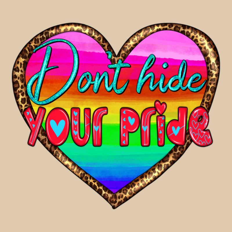 Dont Hide Your Pride Heavyweight Sweatshirt by HRA Design Shop | Teevron