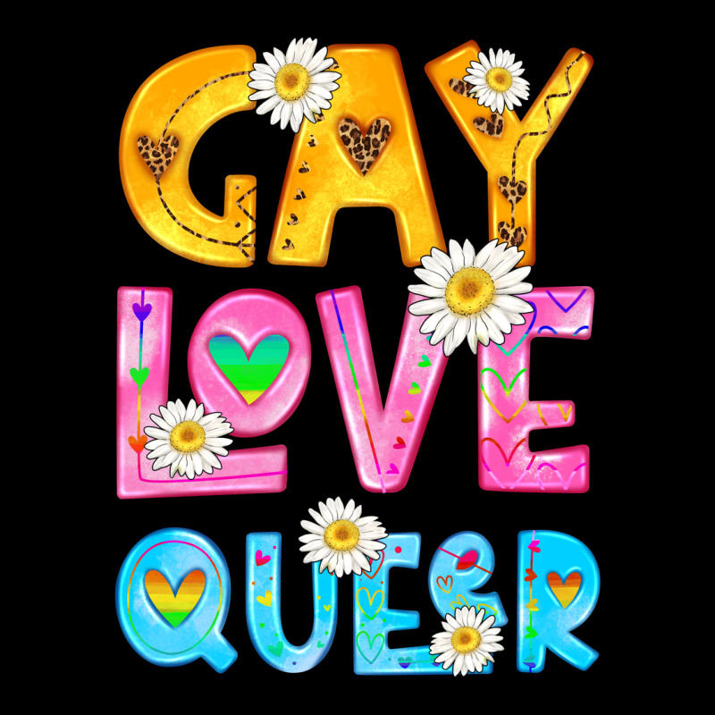 Gay Love Queer Heavyweight Sweatshirt by HRA Design Shop | Teevron