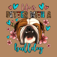 Life Is Better With A Bulldog Long Sleeve Tee | Teevron