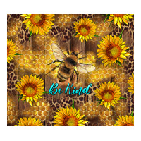 be kind bee and sunflowers | Teevron
