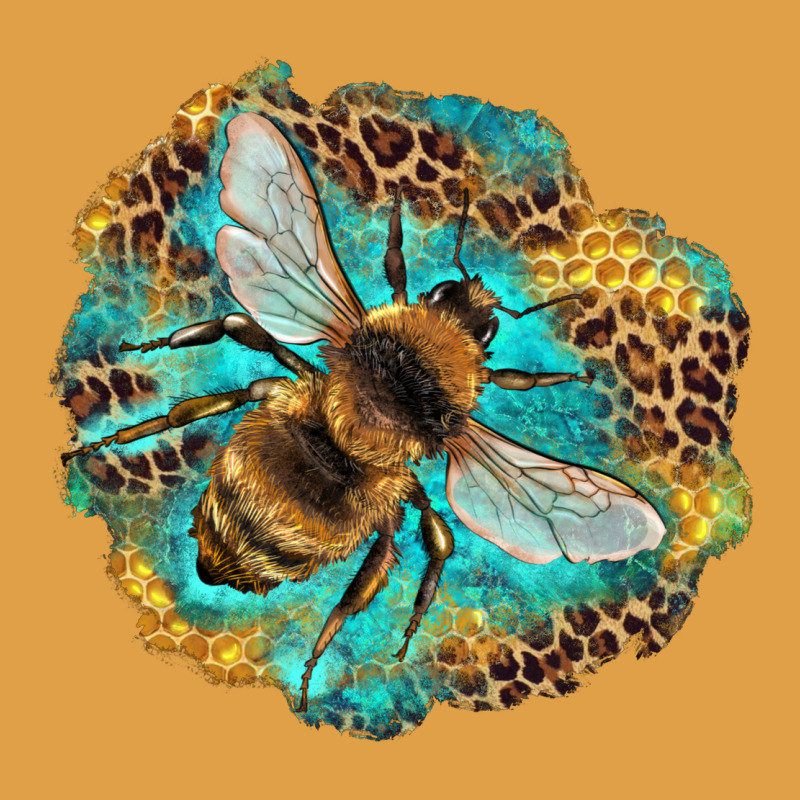 Leopard Honeycomb With Bee Premium Hoodie by Artiststas | Teevron