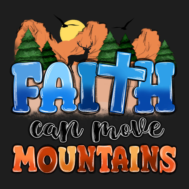 Faith Can Move Mountains Heavyweight Hoodie by MaliasSmallBusiness | Teevron