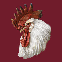 Leghorn Rooster Head Zipper Hoodie | Teevron
