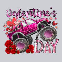 Valentines Day Monster Truck Heavyweight Sweatshirt | Teevron