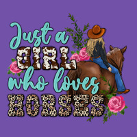 Just A Girl Who Loves Horses Premium Sweatshirt | Teevron