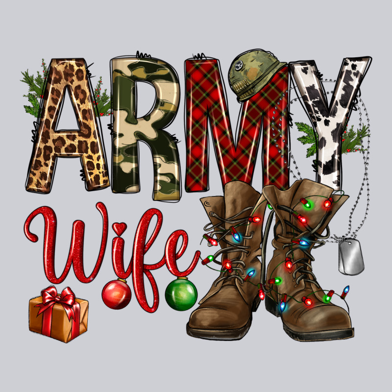 Christmas Army Wife Urban Hoodie by NancyCooperArtShop | Teevron