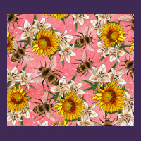 Bees And Flowers Premium Hoodie | Teevron