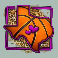 Leopard Basketball Texas Map Classic Tee | Teevron