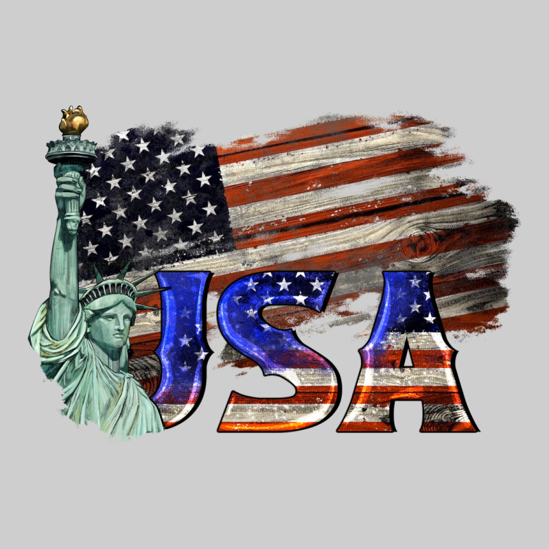 Usa  Statue Of Liberty Premium Tee by BarkalooDesign | Teevron