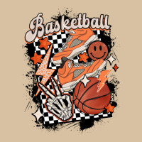 Checkered Retro Basketball Heavyweight Hoodie | Teevron