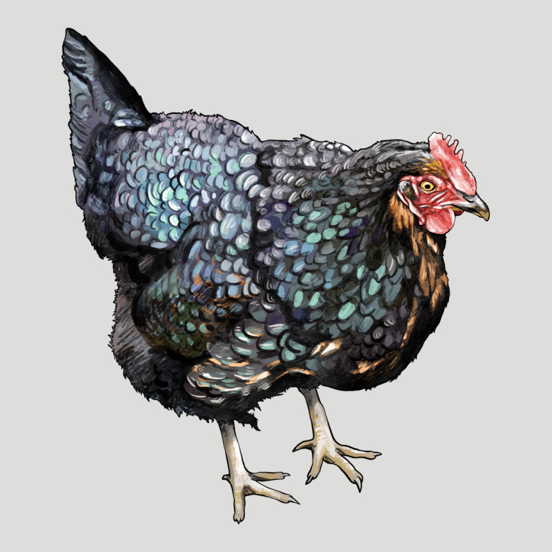 Jersey Giant Chicken Zipper Hoodie by LillyAllenDesigns | Teevron