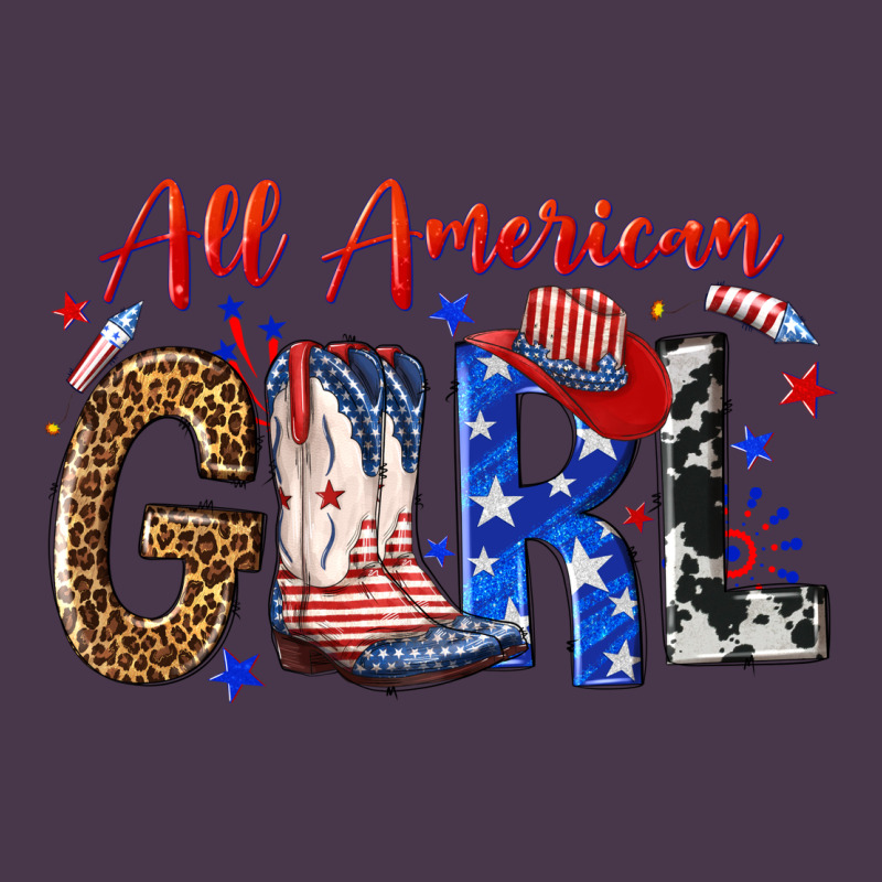 All American Girl Heavyweight Hoodie by NancyCooperArtShop | Teevron