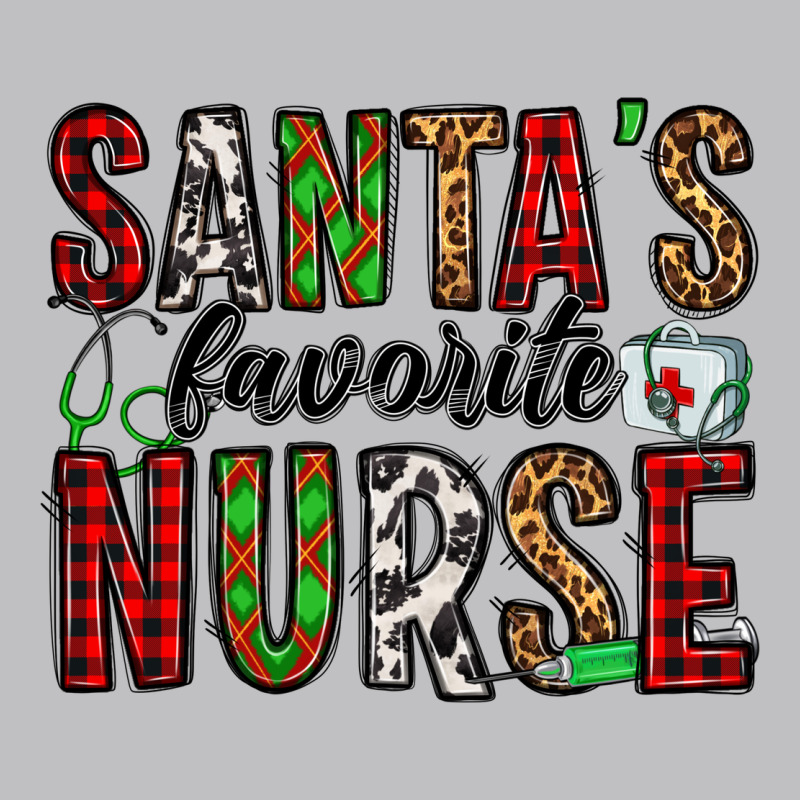 Santa's Favorite Nurse Long Sleeve Tee by Jasminsmagicworld | Teevron