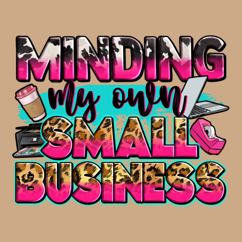 Minding My Own Small Business Vintage Hoodie by Zillion Design Studio | Teevron