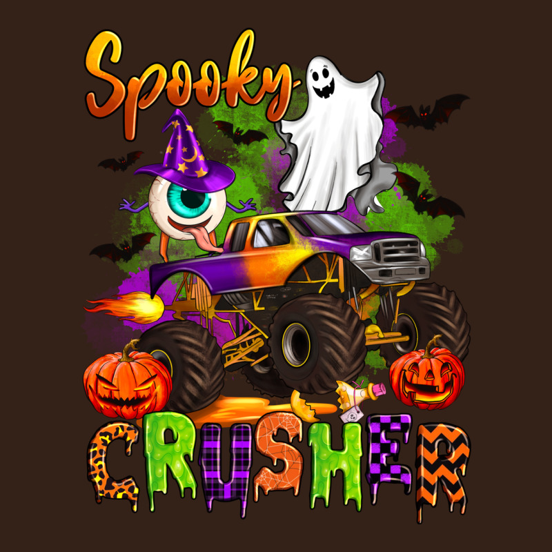 Spooky Cruhser With Monster Truck Heavy Core Tee by Artiststas | Teevron