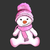 winter pink snowman and hat | Teevron