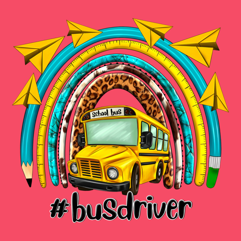 Bus Driver Rainbow Premium Sweatshirt by NancyCooperArtShop | Teevron